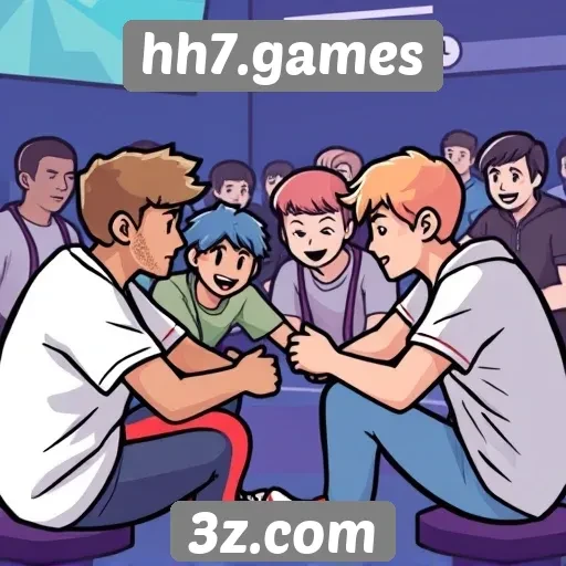 Explorando a comunidade online do hh7.games