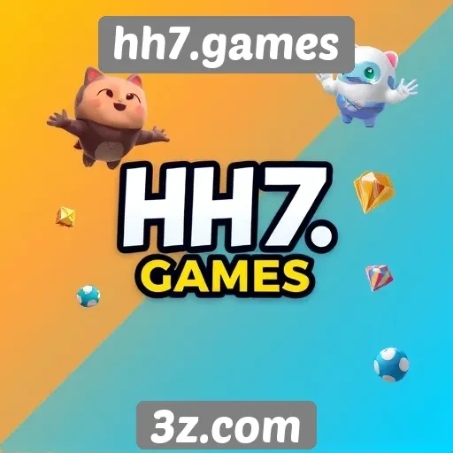 Design gráfico e interface do site hh7.games