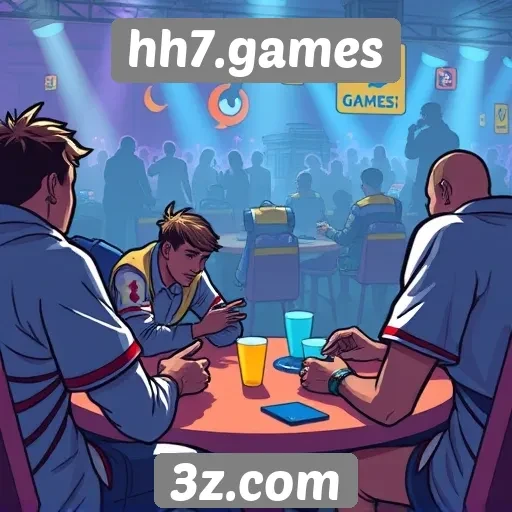 Exploração da comunidade online de hh7.games e suas interações