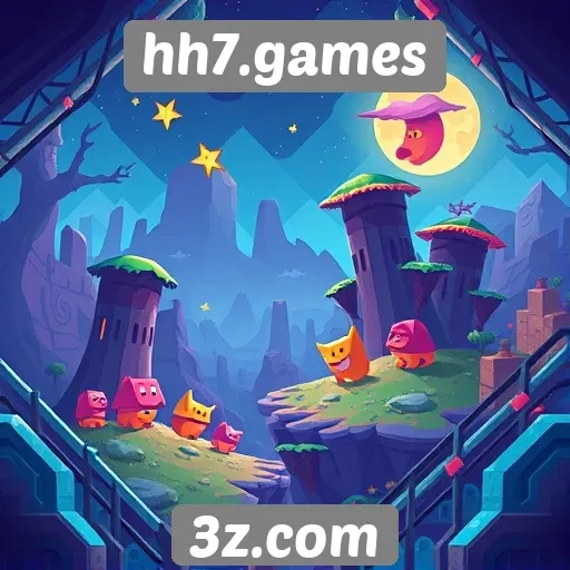 O design gráfico inovador de hh7.games