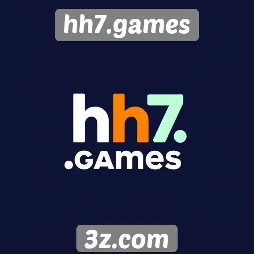 Navegação intuitiva e design atraente do hh7.games
