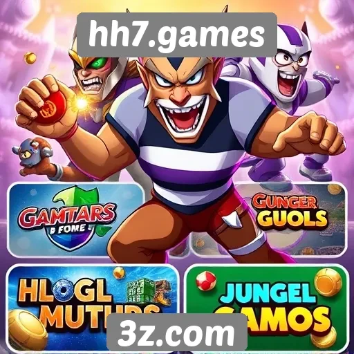 Os principais jogos disponíveis no hh7.games